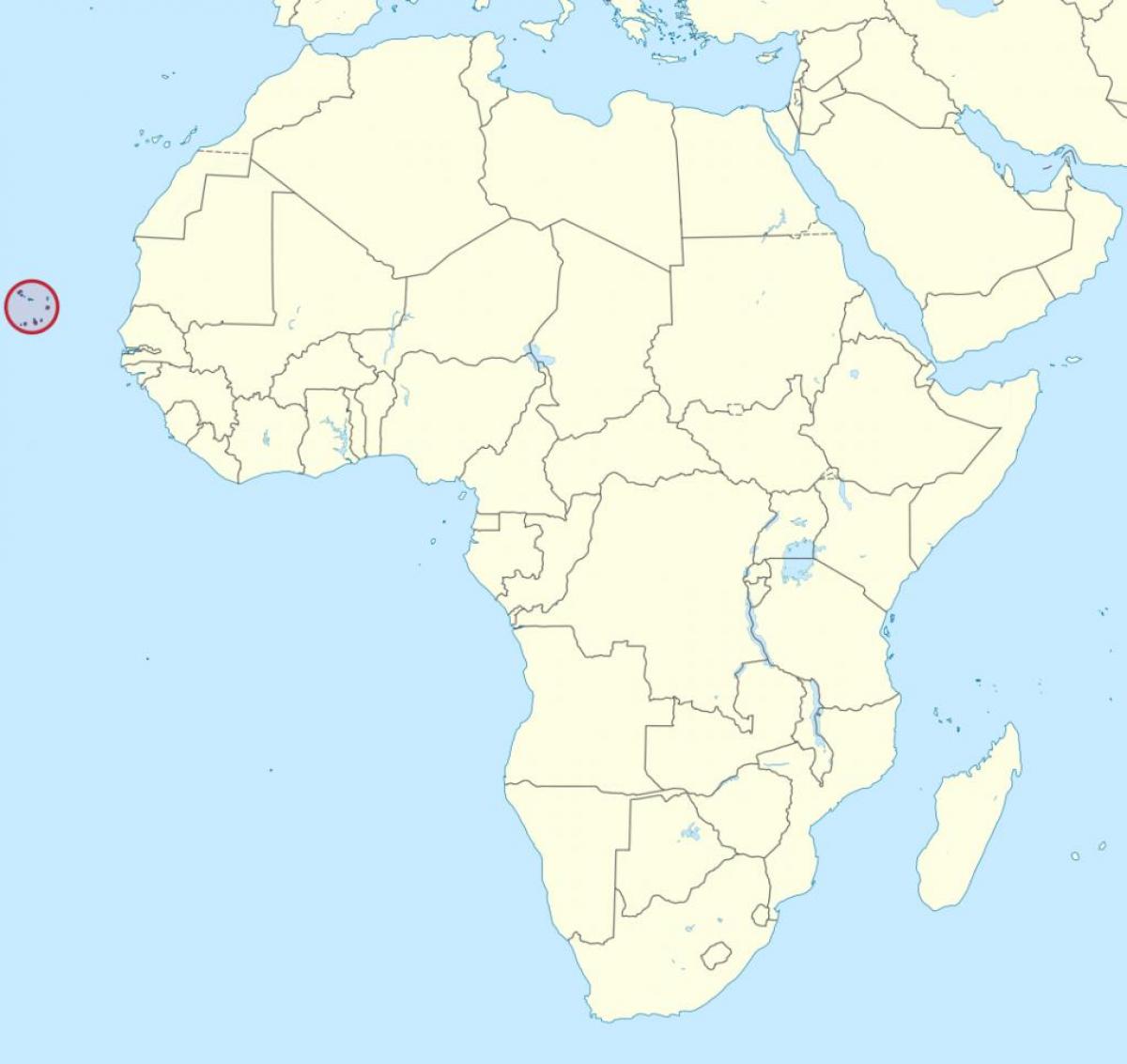 Cabo Verde di sid kat jeyografik